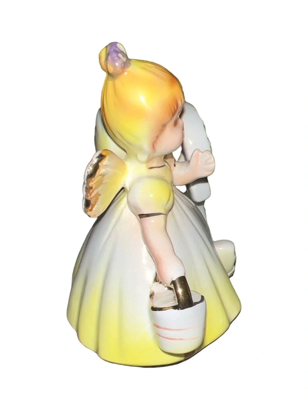 Josef Originals Birthday Girl Blonde Angel 3 Year Old Yellow Dress With Box